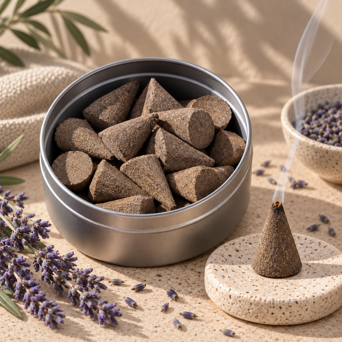 Incienso artesanal de Lavanda