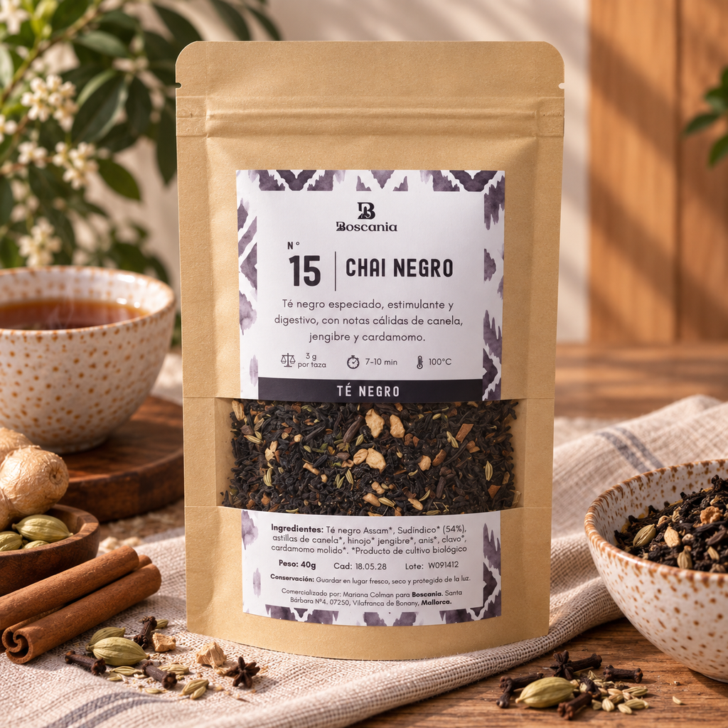 Nº 15 - Chai negro BIO