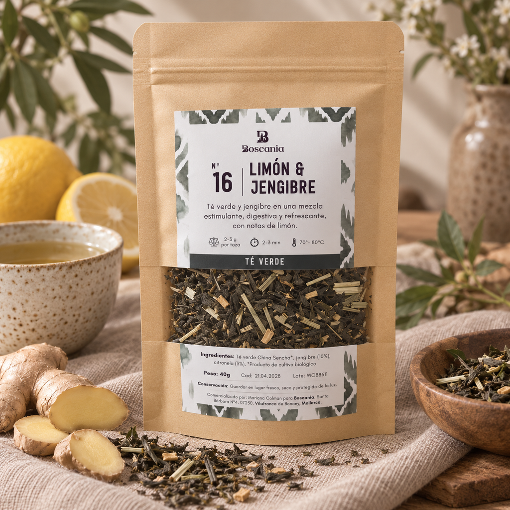 Nº 16 - Limón & Jengibre BIO