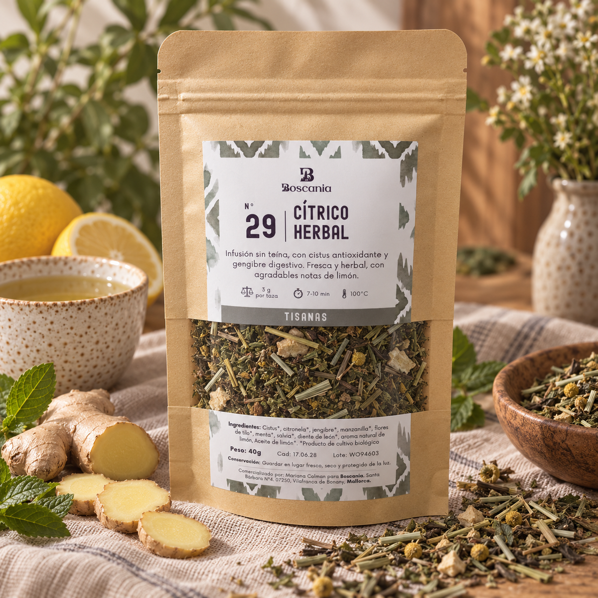 Nº29 Cítrico Herbal BIO