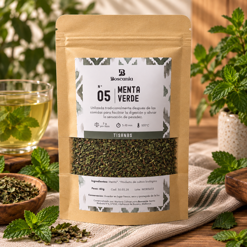Nº 5 - Menta verde BIO
