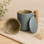 Taza Aura Nordic Wood con Infusor